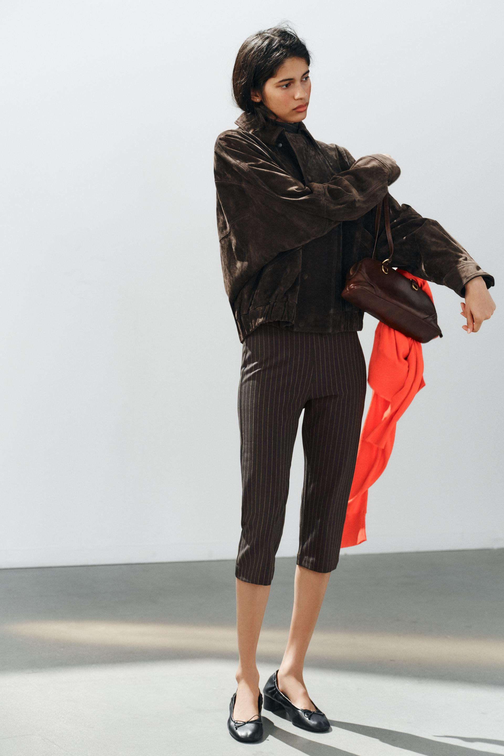 100% LEATHER BOMBER JACKET | Zara US