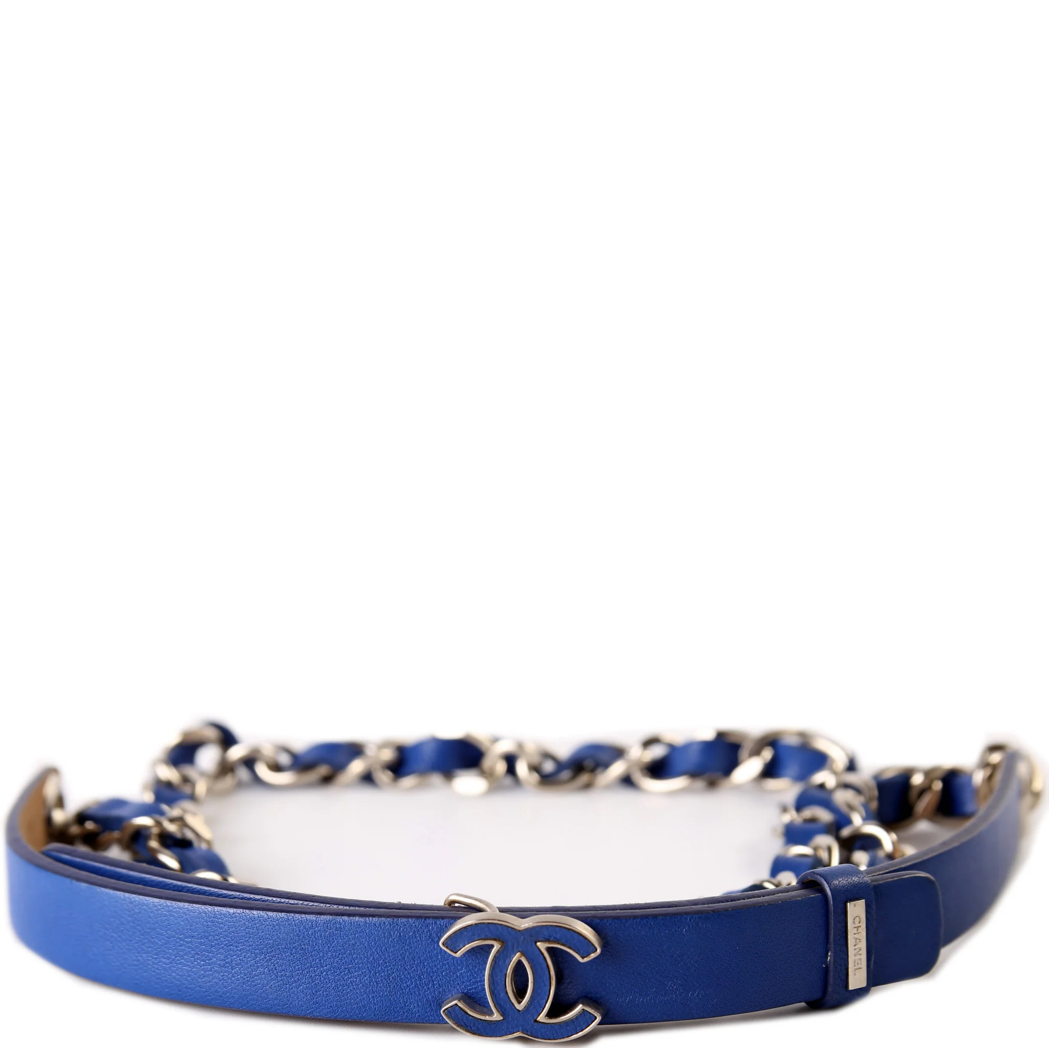 CC Chain Leather Belt Size 90/36 | Keeks Designer Handbags