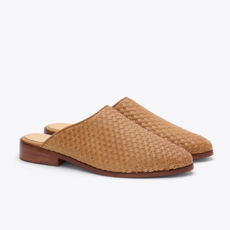 Ama Woven Mule Woven Almond | Nisolo