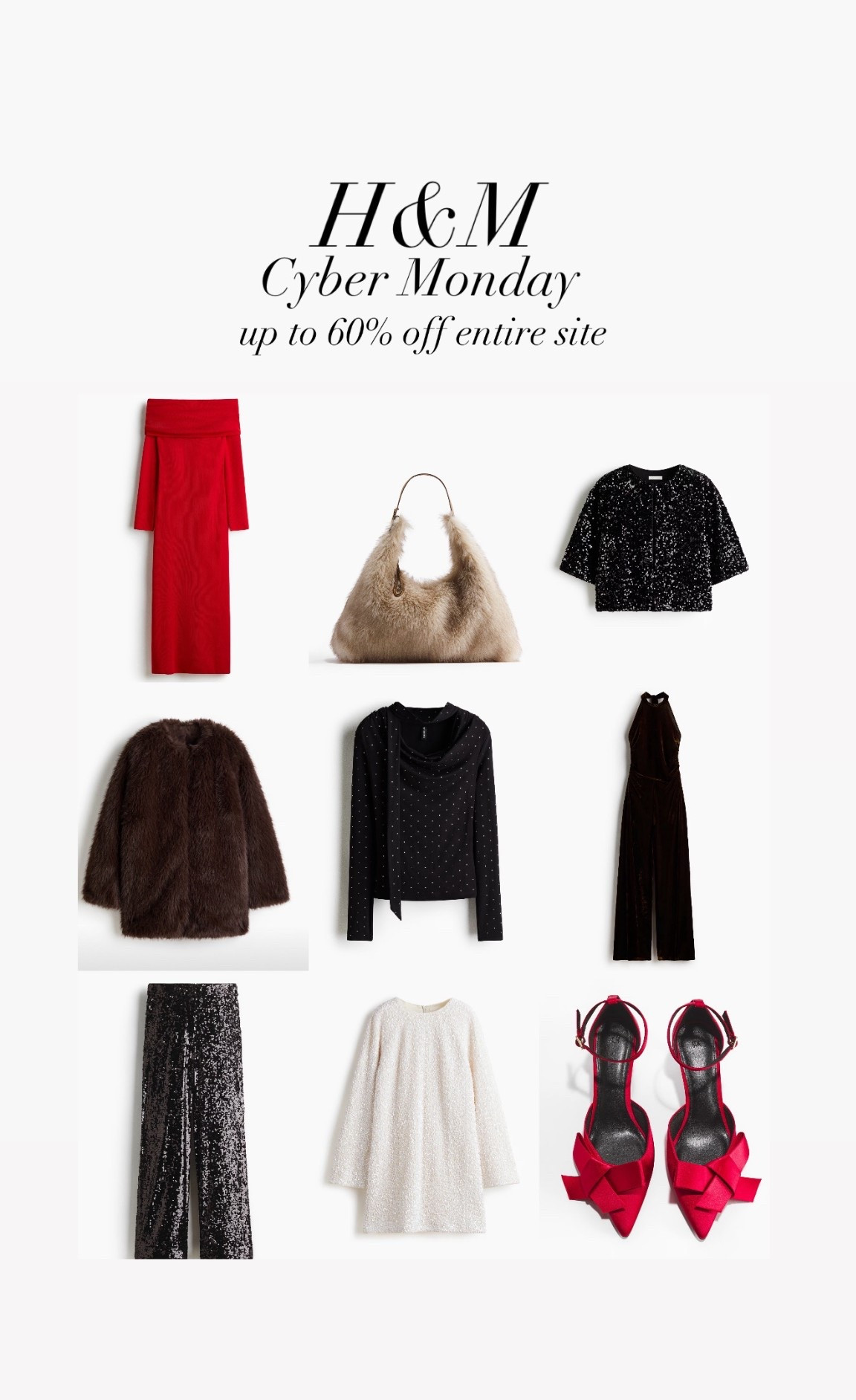 H&M holiday outfits 🔥 

#LTKCyberWeek #LTKFindsUnder100 #LTKHoliday