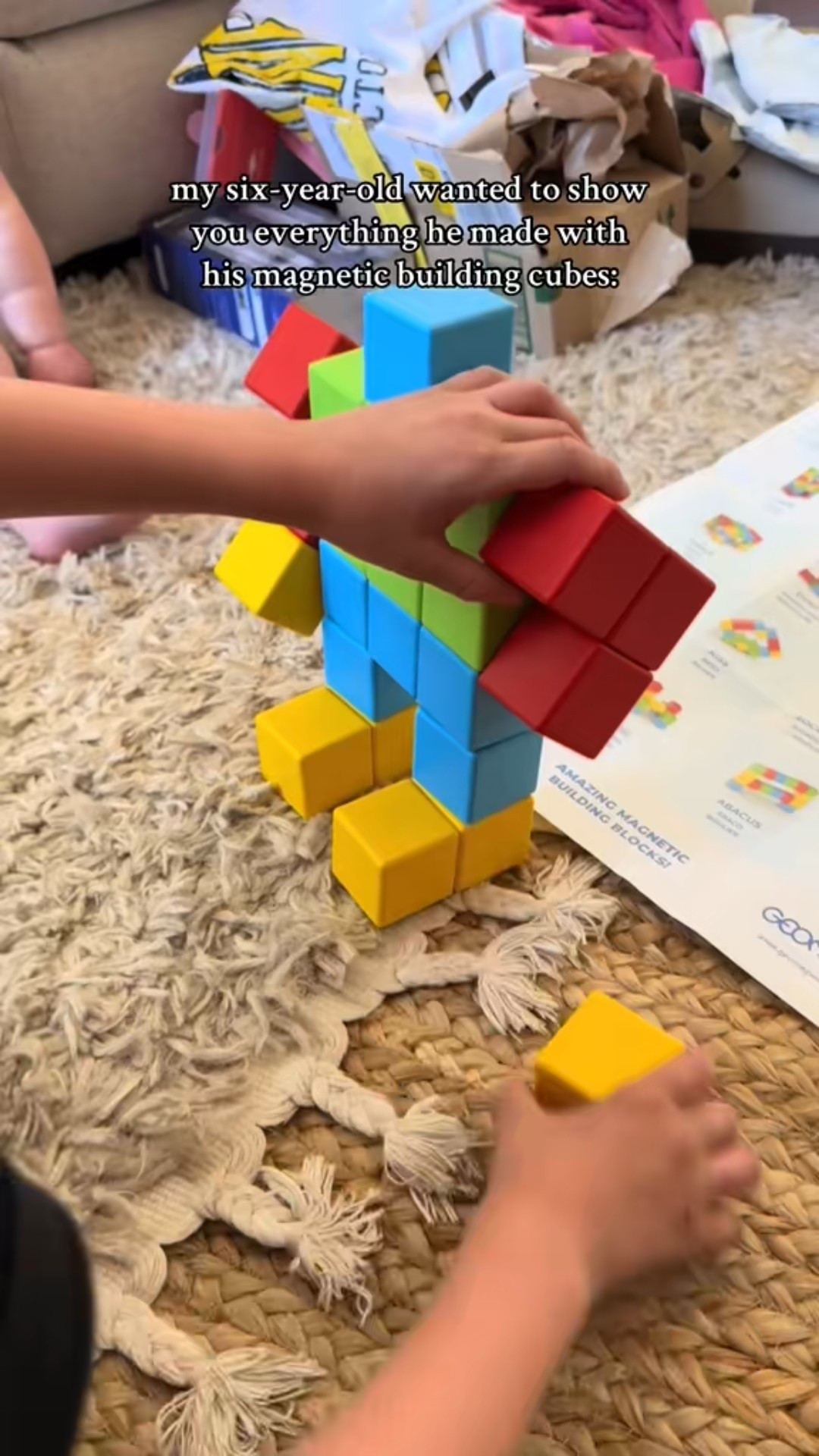 Where creativity clicks into place 🌈✨ The Geomag MagiCube 24-Piece Magnetic Blocks Set helps little ones learn through play — building, stacking, and exploring endless possibilities! Made from 100% recycled plastic and designed in Switzerland, it’s the perfect STEM toy for curious minds ages 1-5 🧩💡

#LTKHoliday #LTKdayinmylife #LTKGiftGuide