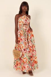 Madeira Dress - Orange Floral | Petal & Pup (US)