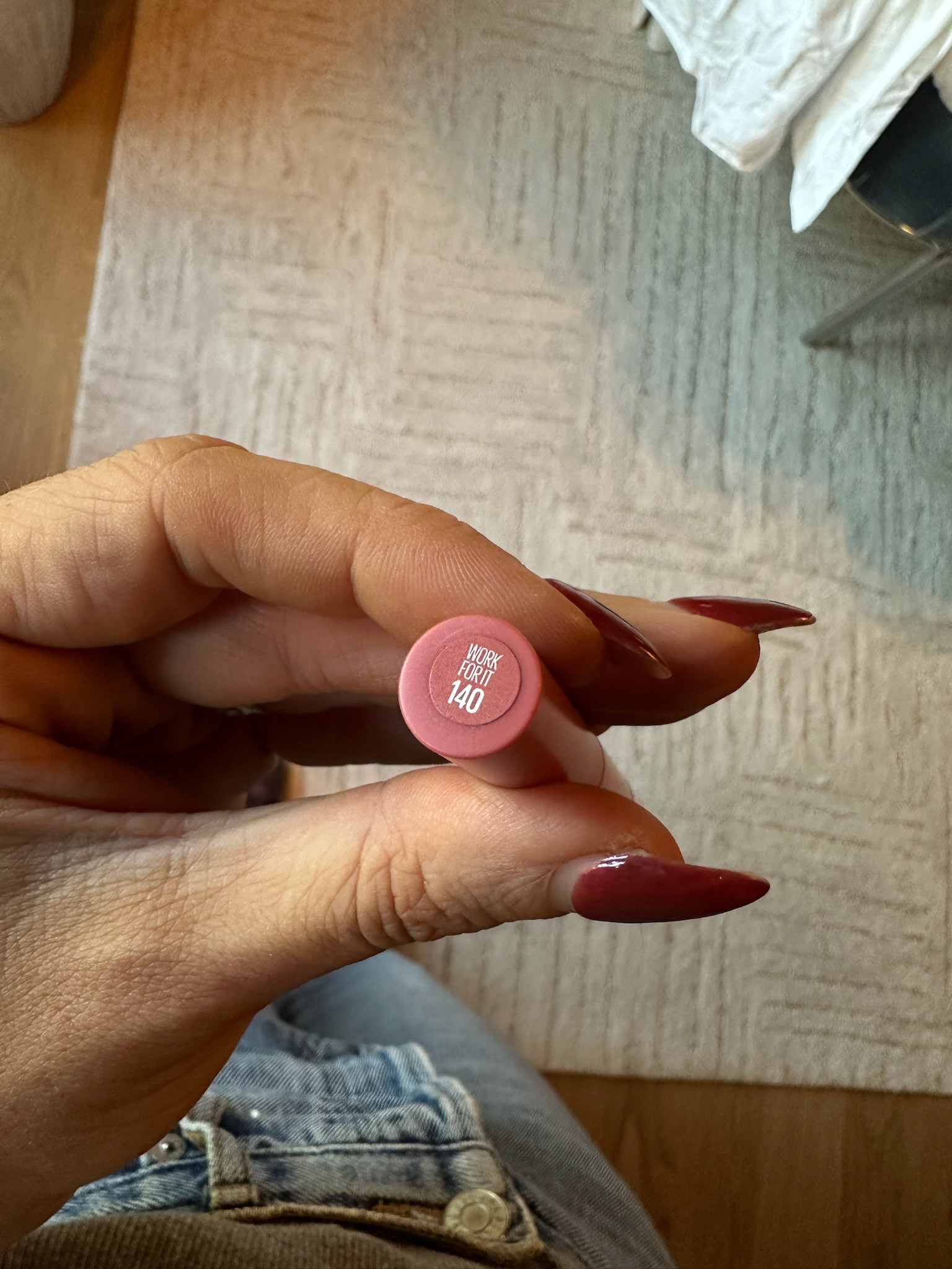 The longest standing lip color (been wearing for years and years)!! Super stay lip crayon (shade Work For It) 💋

#LTKBeauty #LTKFindsUnder50 #LTKStyleTip