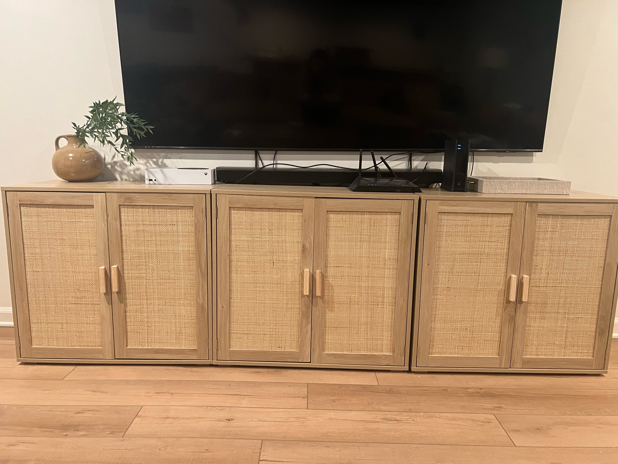 Large TV stands. Affordable media stands. Big Screen TV stands. Toy storage. Large sideboard. Affordable sideboard  

#LTKhome