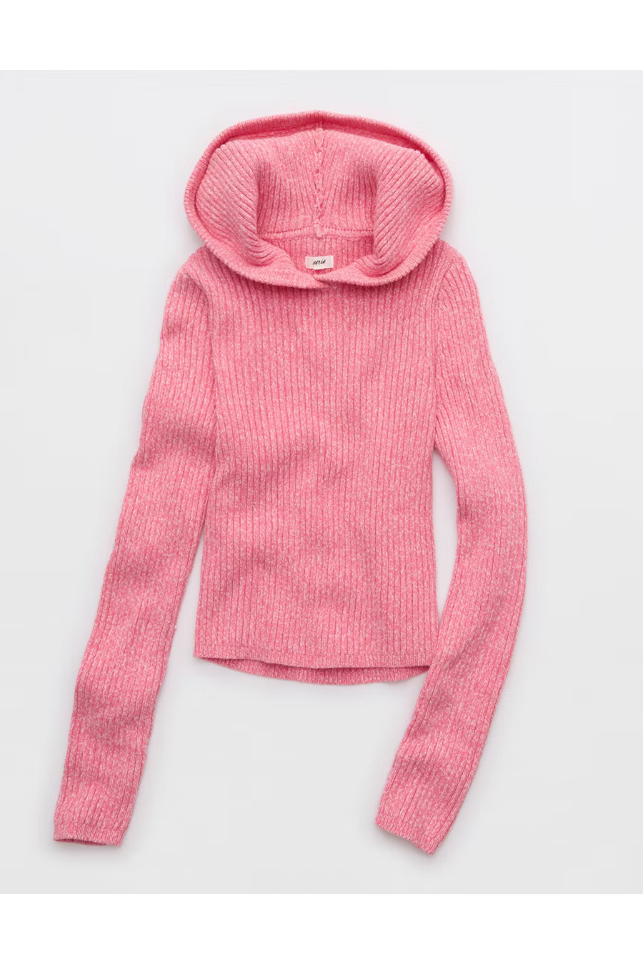 Aerie Late Night Hoodie Women's Playful Pink XXS | American Eagle Outfitters (US & CA)