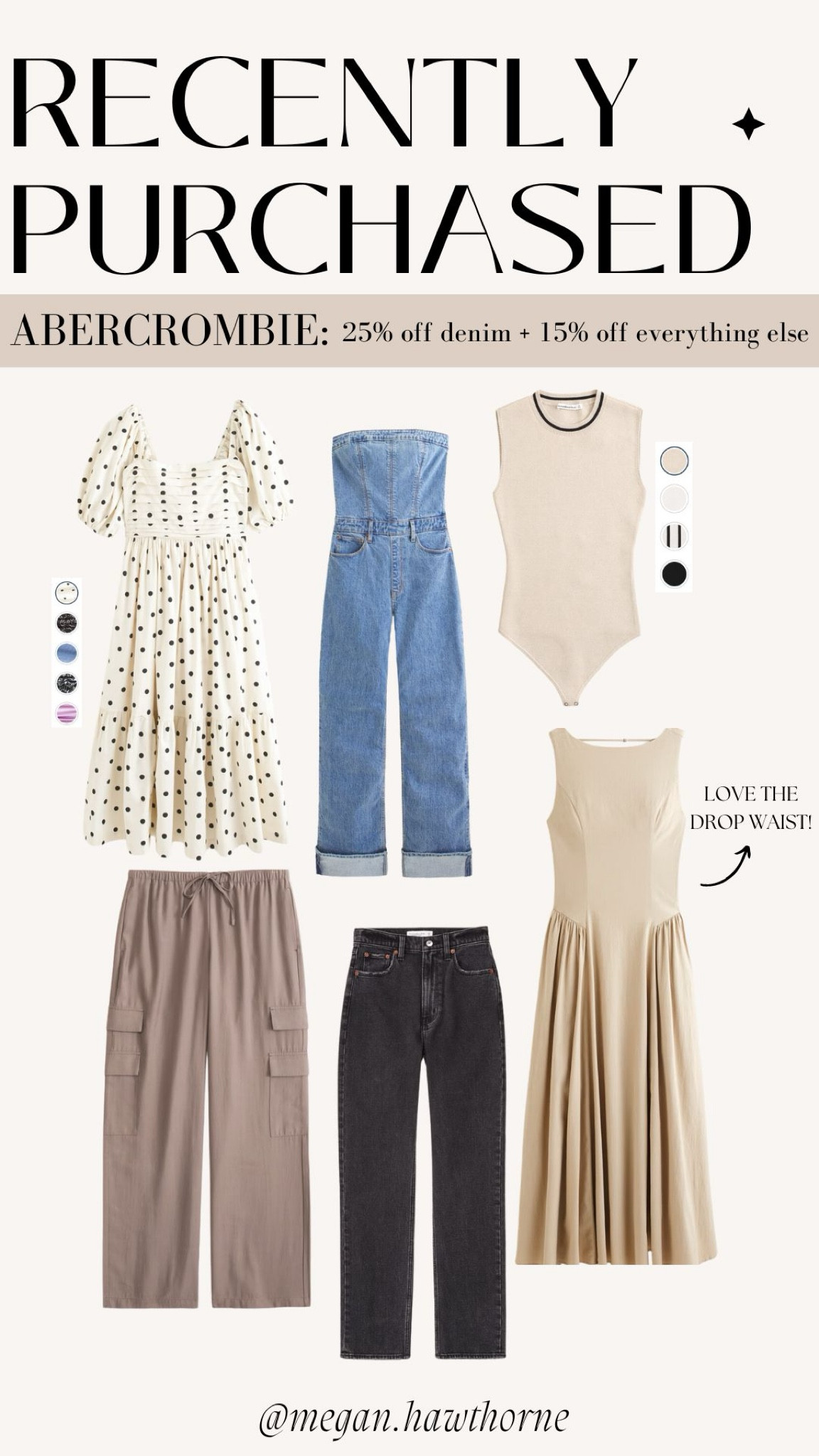 Abercrombie sale alert! 25% off denim + 15% off everything else! Perfect time to grab fall transition pieces and back to school denim! 

#LTKxAF #LTKBacktoSchool #LTKSaleAlert