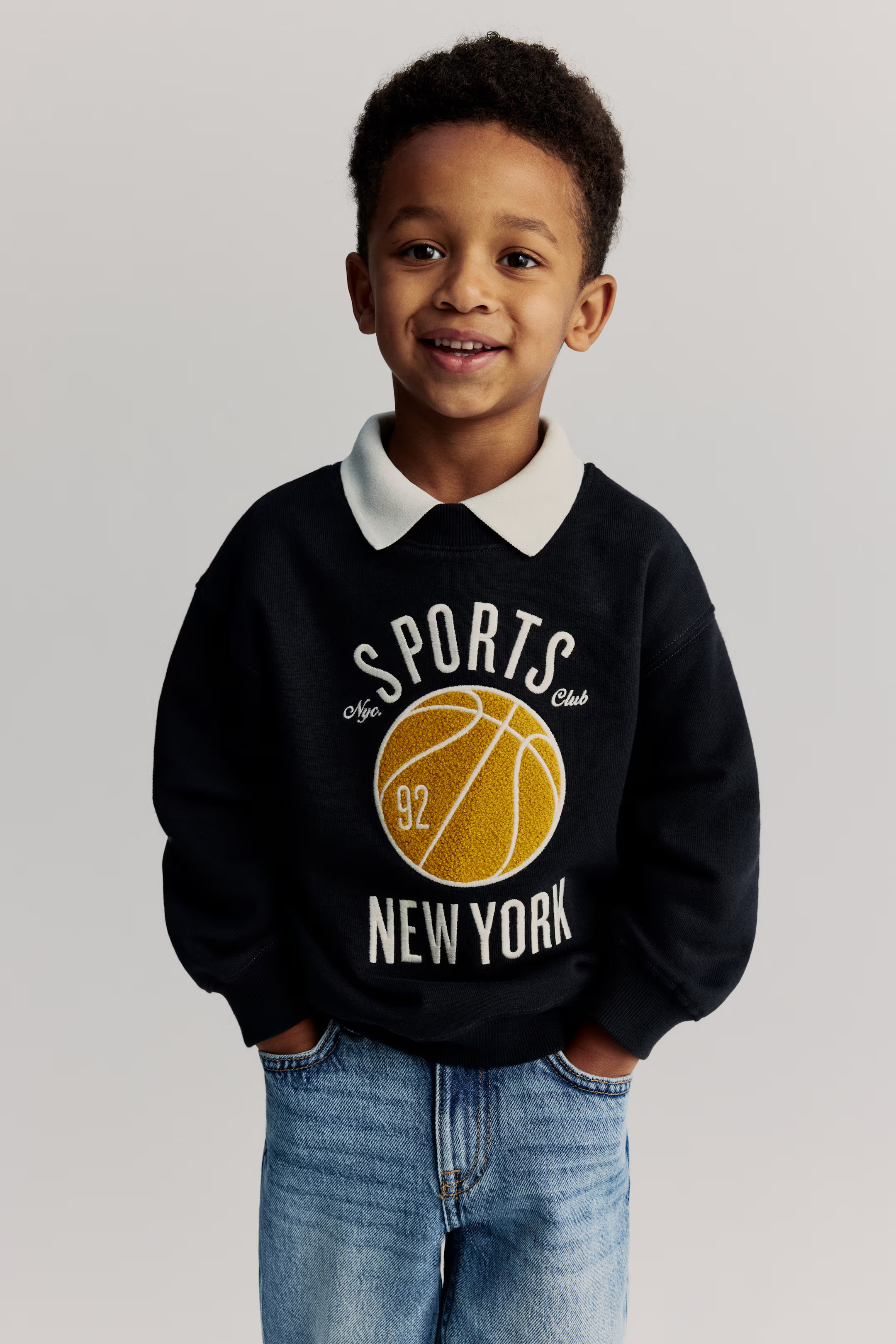 Printed Crewneck Sweatshirt | H&M (US + CA)