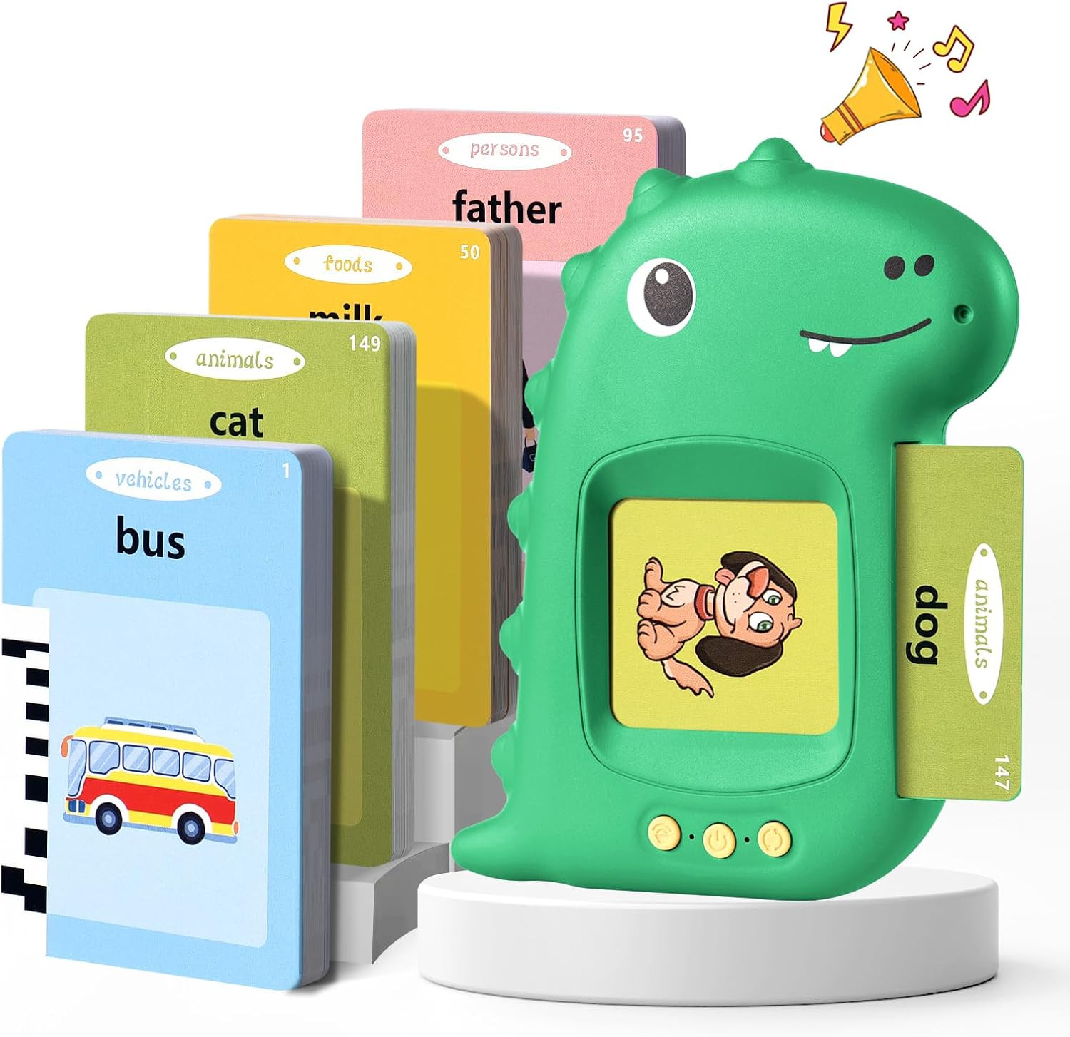 Talking Flash Cards for Toddler Toys for 2 3 4 5 6 Year Old Baby Boys Preschool Learning Resource... | Amazon (UK)