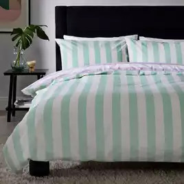 Buy Habitat Trend Wide Stripe Bedding Set - Single | Duvet covers and sets | Habitat | Habitat UK