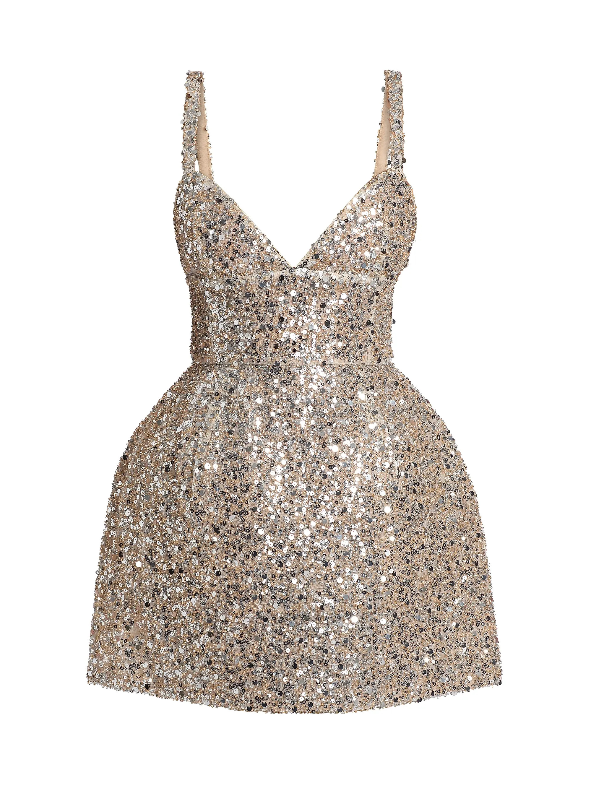 Tessa V-Neck Minidress | Saks Fifth Avenue