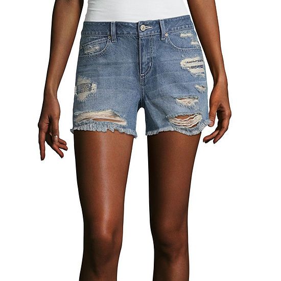 Tyte Jeans 4" Denim Shorts-Juniors - JCPenney | JCPenney