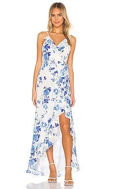 Yumi Kim Meadow Maxi Dress in Bluebird Ivory from Revolve.com | Revolve Clothing (Global)