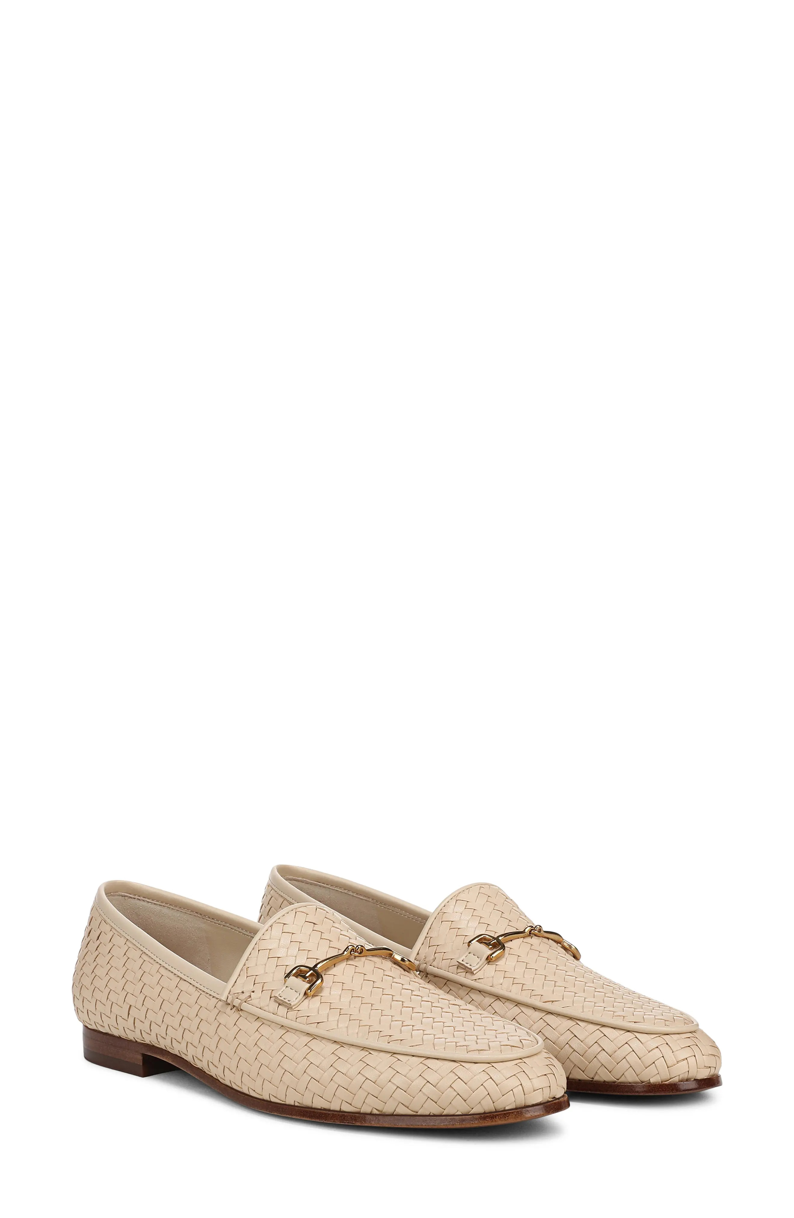 Sam Edelman Loraineweave Bit Loafer in Light Sand at Nordstrom, Size 8 | Nordstrom