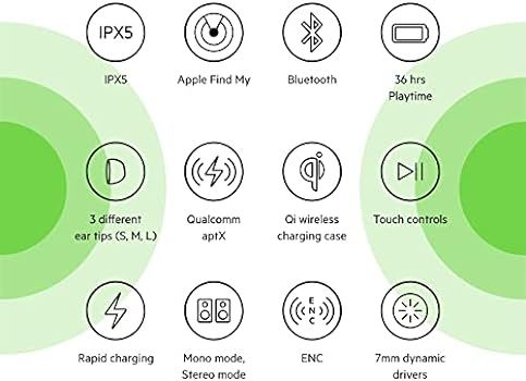 Belkin Wireless Earbuds, SoundForm Freedom True Wireless Bluetooth Earphones with Wireless Char... | Amazon (US)