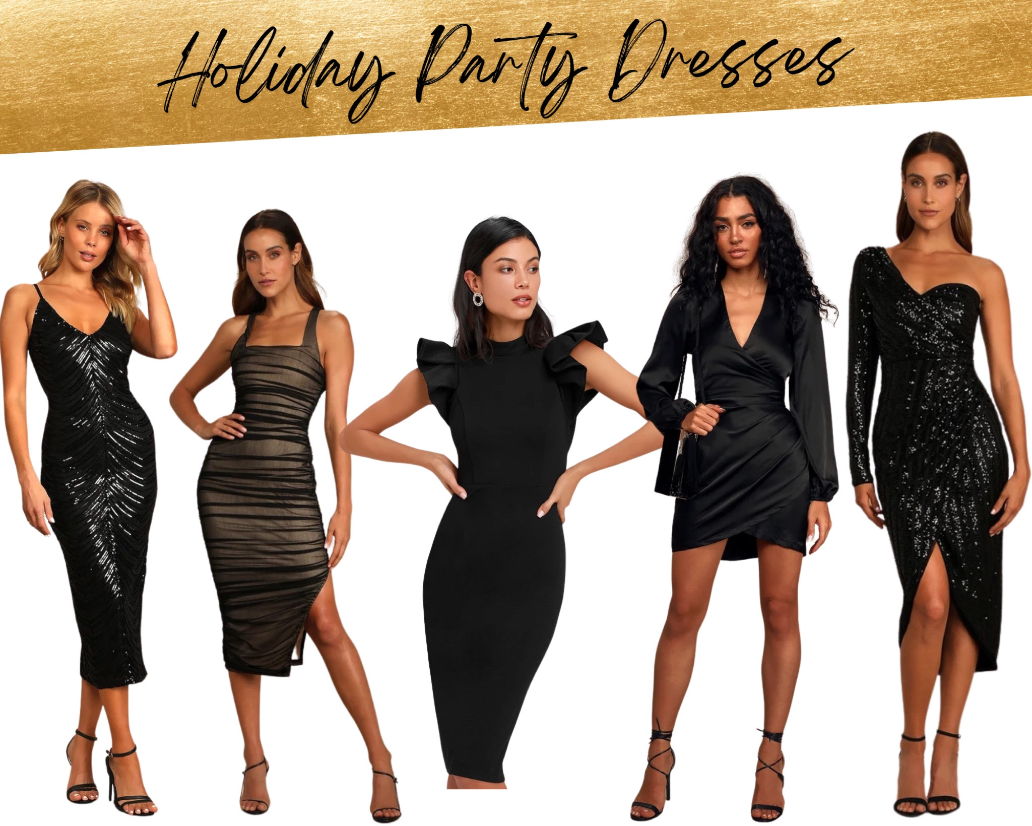 Holiday party dress // special occasion dresses // black dress // party dress // wedding guest dresses // date night dress // 

#LTKwedding #LTKstyletip #LTKHoliday