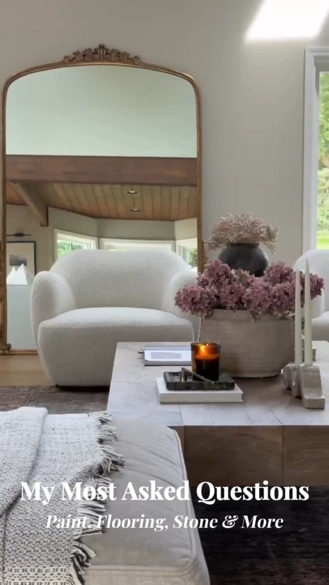 An updated most asked questions! All the details on our paint, flooring, stone, and more along with the top selling products in our home!

#LTKHome