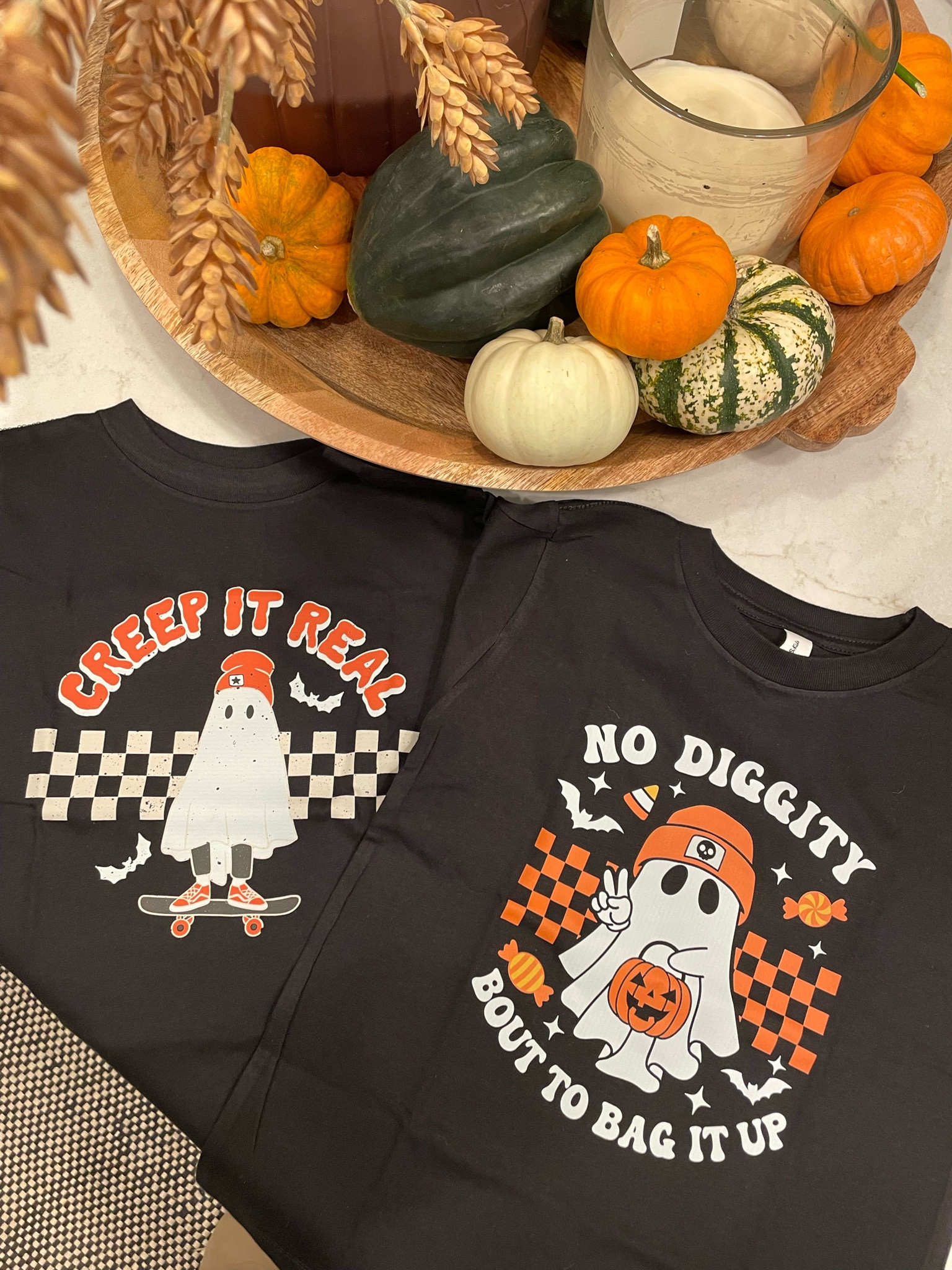Halloween kids shirts, fall outfits, creep it real, bout to bag it up! 🎃

#LTKkids #LTKHalloween #LTKSeasonal