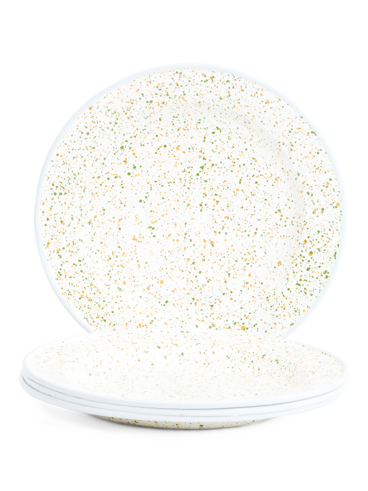 4pk Speckled Sky Rim Plates | TJ Maxx