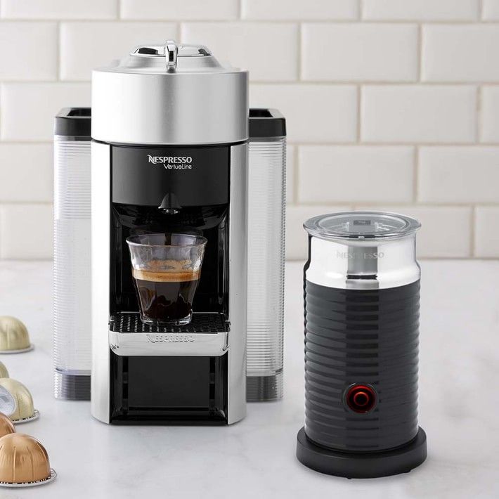 Nespresso Vertuo Coffee Maker & Espresso Machine by De'Longhi with Aeroccino | Williams-Sonoma