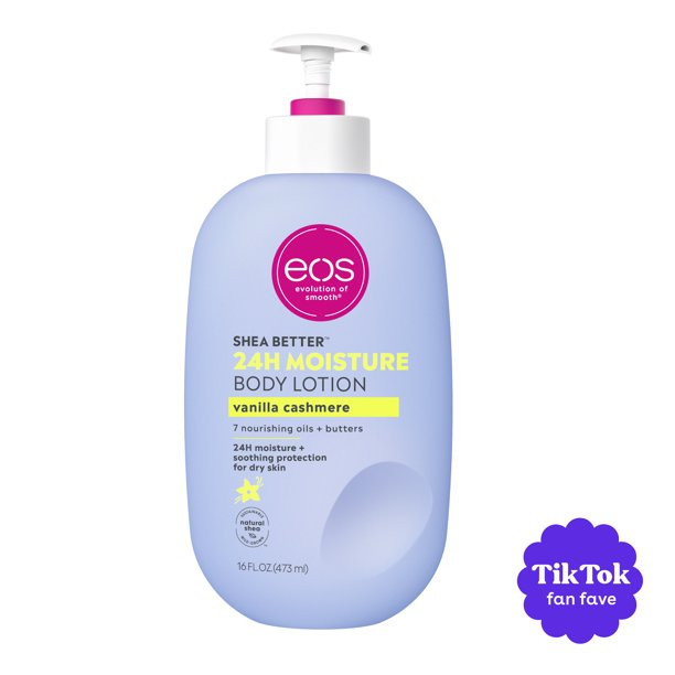 eos Shea Better Body Lotion - Vanilla Cashmere | 16 oz | Walmart (US)