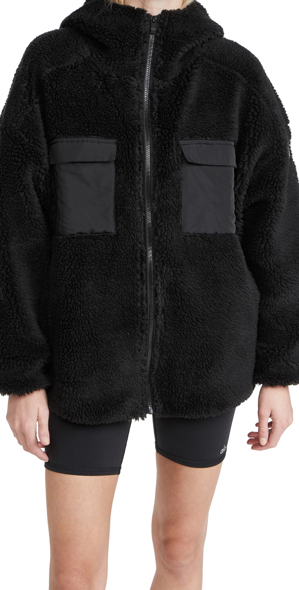 Alo Yoga Cargo Sherpa Jacket | Shopbop