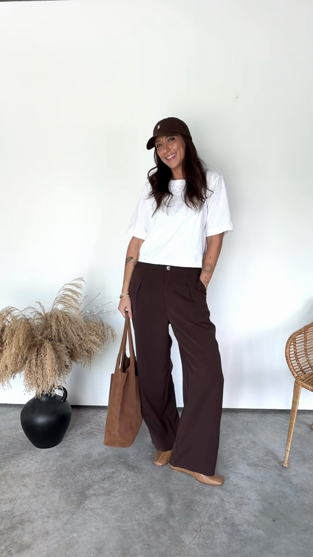 Wearing the size medium for the trousers and small tee

#LTKootd #LTKSaleAlert #LTKSeasonal