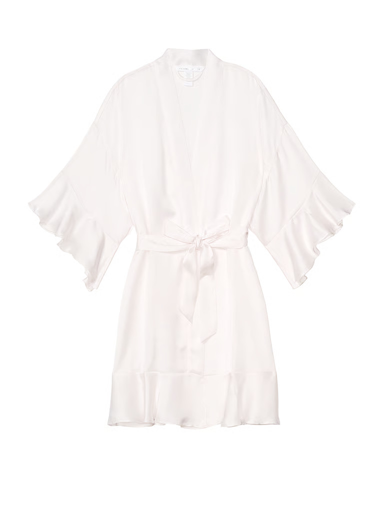 Flounce Satin Robe | Victoria's Secret (US / CA )