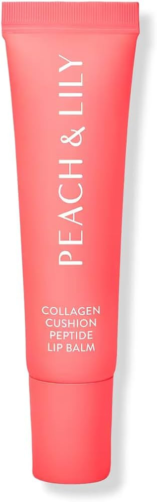Peach & Lily Collagen Cushion Peptide Sheer Peach Lip Balm | Amazon (US)