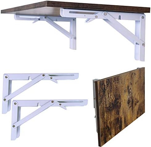 Folding Shelf Brackets-Wall Mounted - Folding Hinge Wall Mounted, Folding Brackets-Triangle Brackets | Amazon (US)
