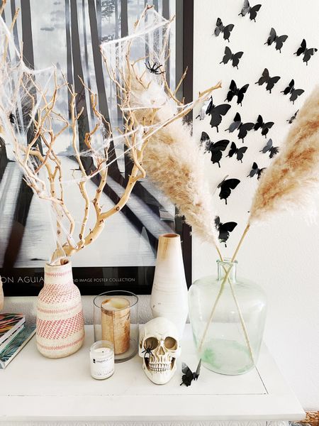 Adding some spooky vibes to my home this season without committing a decor crime this Halloween.  #halloweendecor #falldecor

#LTKSeasonal #LTKfindsunder50 #LTKHalloween