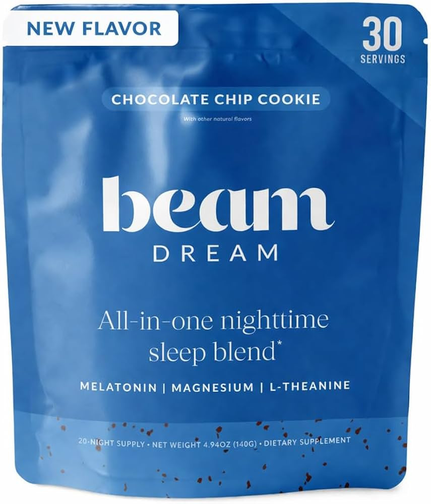 Beam Dream Sleep Powder – Sleep Aid for Adults with Melatonin, Magnesium, L-Theanine, Reishi Mu... | Amazon (US)