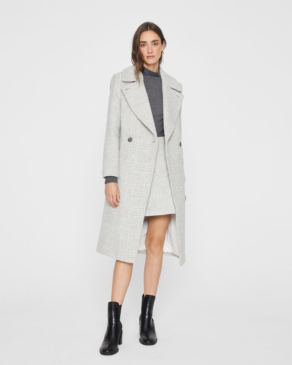 Plaid Daylina Coat | Club Monaco (Global)