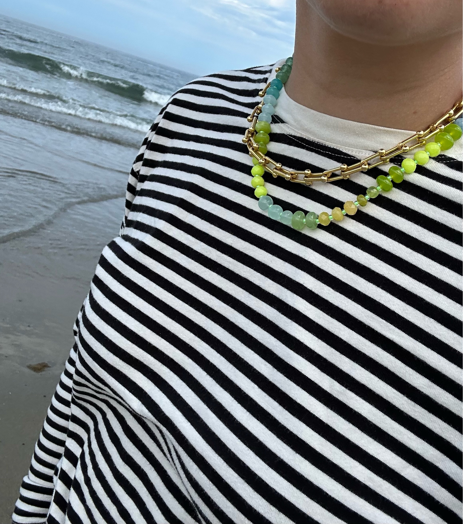 Beaded necklace is only $50! 

#LTKFindsUnder100 #LTKFindsUnder50