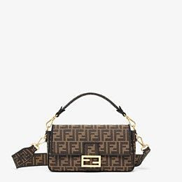Brown fabric bag - BAGUETTE | Fendi | Fendi Online Store | Fendi