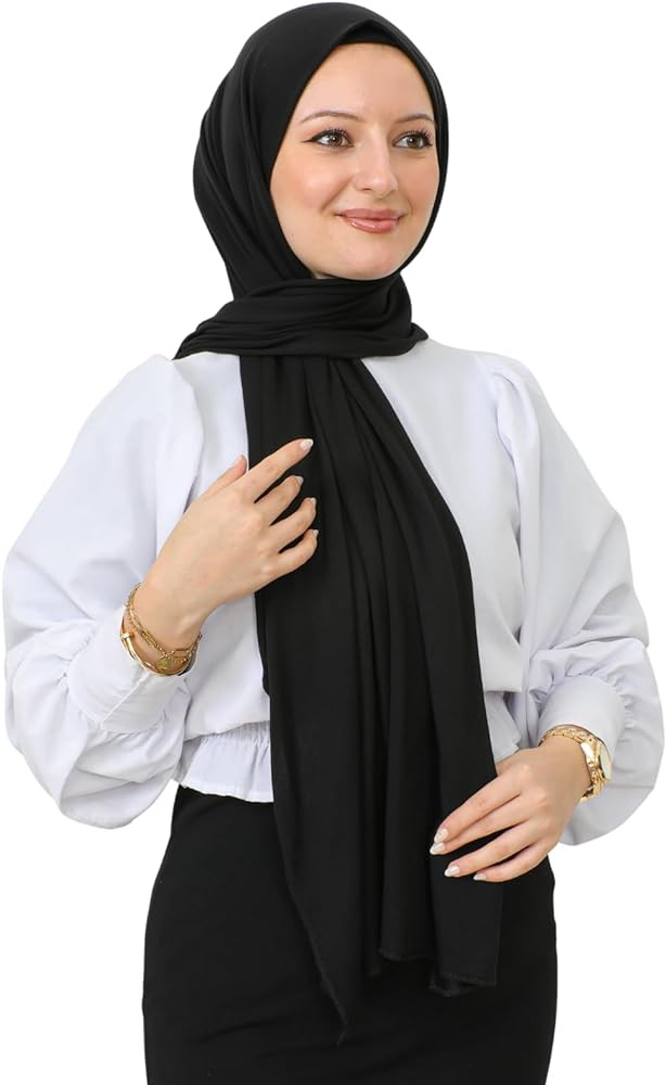Prien Hijab for Women Viscose Scarf Lightweight Muslim Hijabs Long Shawl Islamic Scarves Turkey S... | Amazon (US)