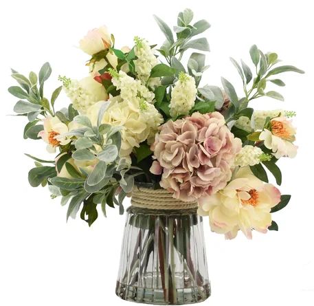 Creative Displays, Inc. Mixed Floral Arrangement in Glass Vase | Perigold | Wayfair North America
