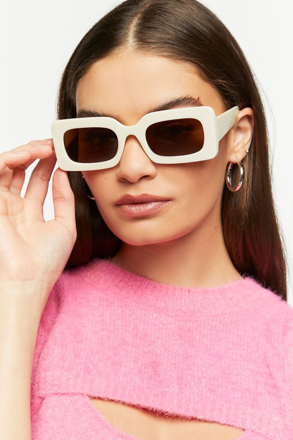 Rectangular Frame Sunglasses | Forever 21 (US)
