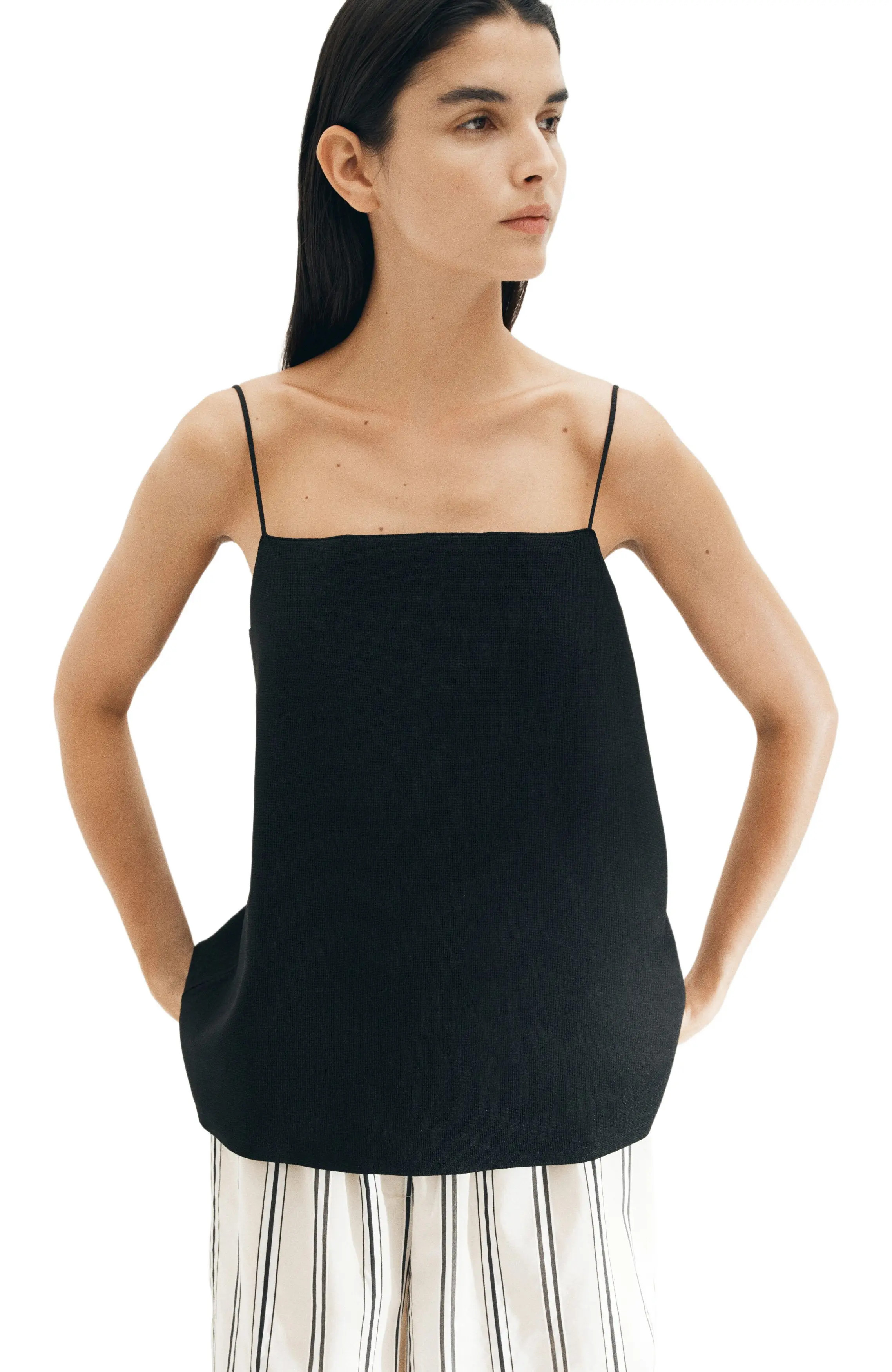 Fine-knit Strappy Top (Women) | Nordstrom | Nordstrom