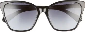 amiyah 56mm gradient polarized cat eye sunglasses | Nordstrom