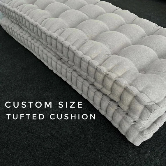 Custom Size French Cushion  Custom Bench Cushion  Custom - Etsy | Etsy (US)