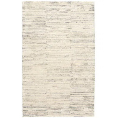 Avery Pewter Blue Hand Tufted Wool Rug | Wayfair North America