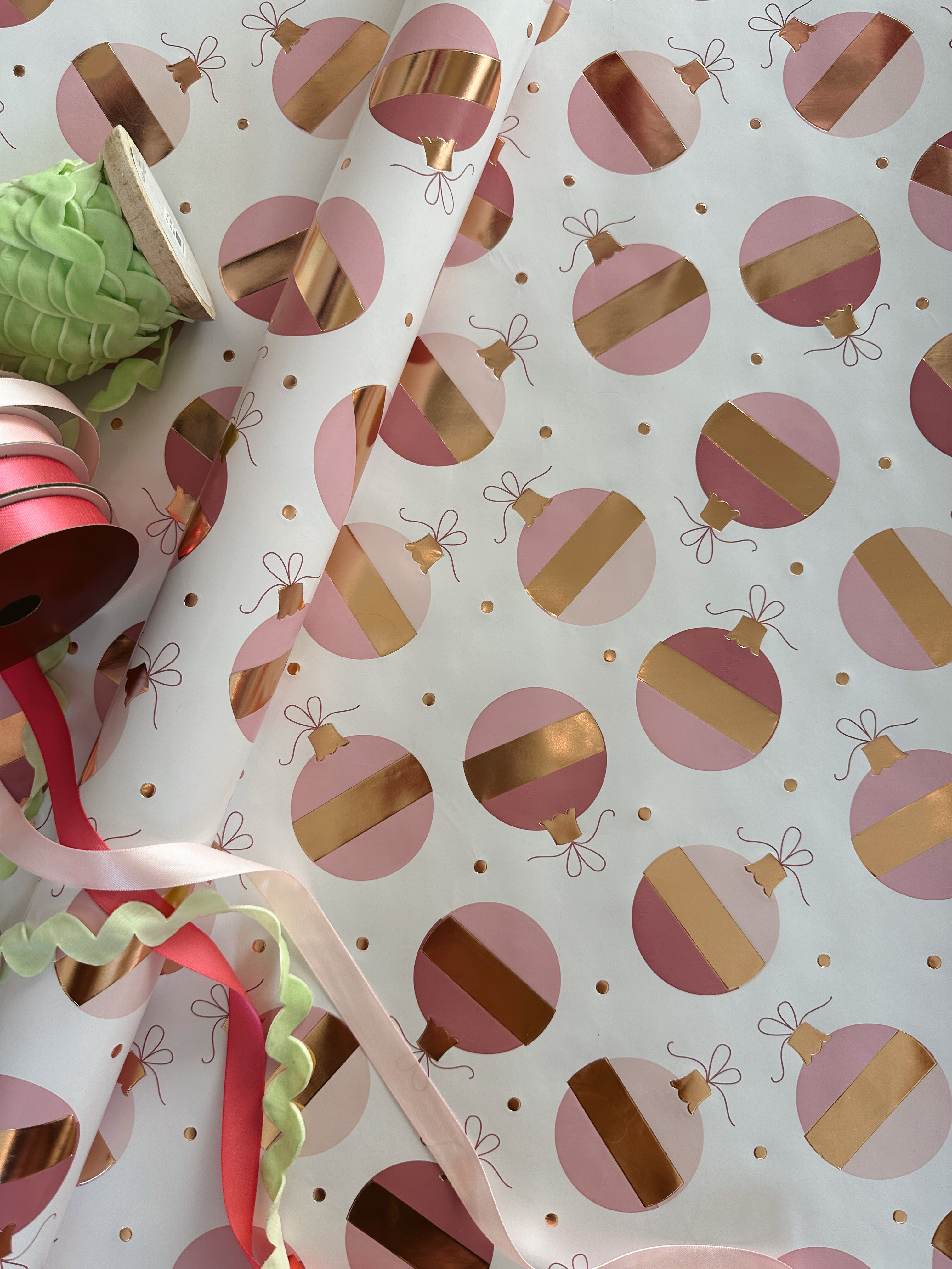 Cutest Walmart gift wrap,🎁 its foil and has a raised embossed ornament, something you find in more designer papers, I love it

walmart, gift wrap, Christmas 

 #LTKGiftGuide #LTKHoliday #LTKSeasonal