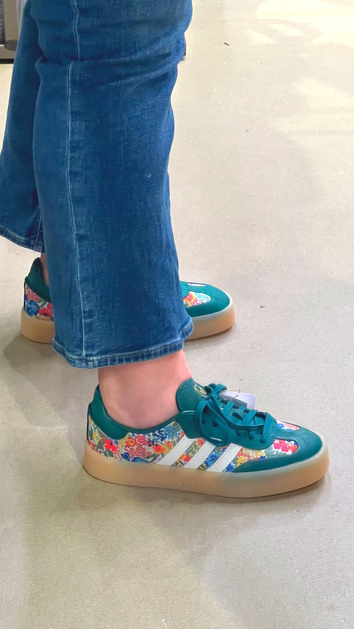 My favorite sneaker of spring! adidas x Liberty of London 🌸🌷🌺🌻🌼🪻
