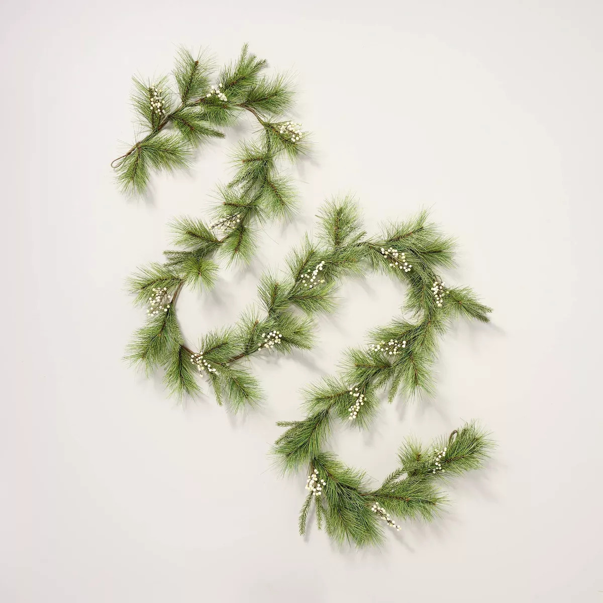 Faux Needle Pine and Snowberry Christmas Garland - Hearth & Hand™ with Magnolia | Target