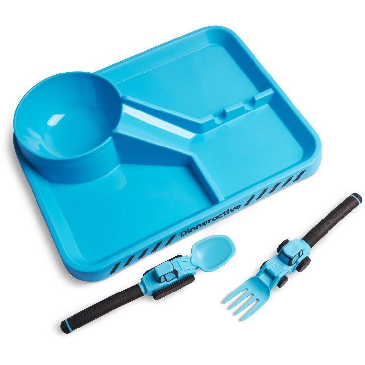 3pc Plastic Dinnerware Set - Dinneractive | Target