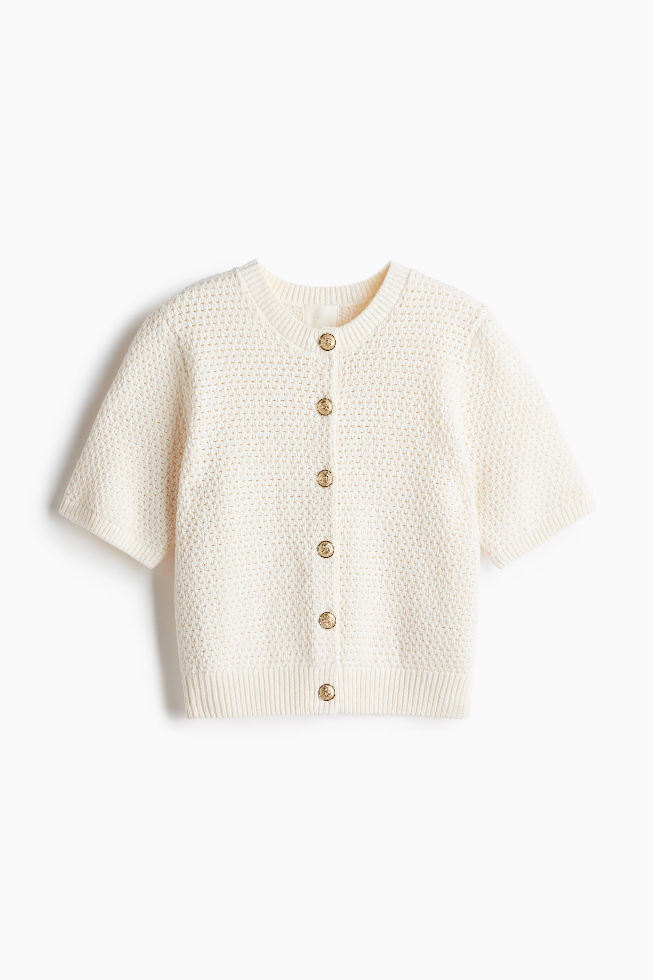 Textured-knit cardigan | H&M (UK, MY, IN, SG, PH, TW, HK)