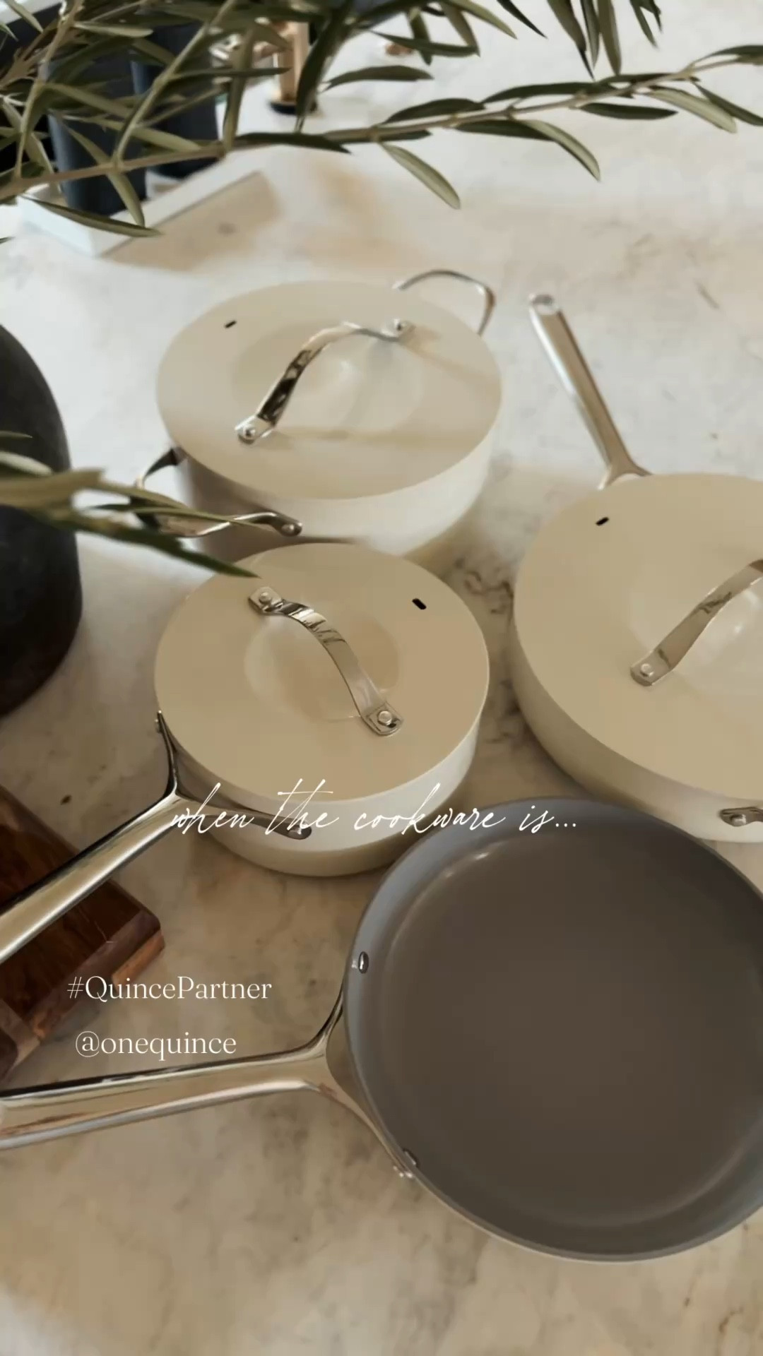 When the cookware is aesthetic & functional 🤌🏼 @Quince #QuincePartner