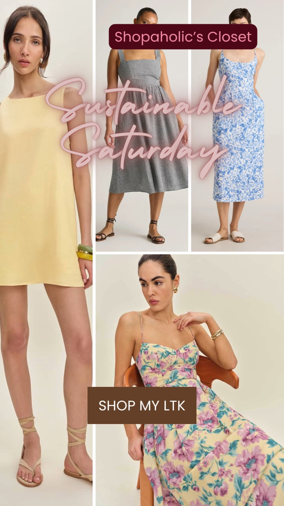 Sustainable Saturday 

Spring Style

#shopdeescloset #shopaholicscloset #spring

Wedding Guest Dress

#LTKWatchNow #LTKStyleTip #LTKSeasonal