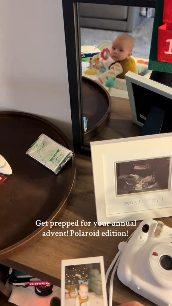 Everything you need to make this polaroid advent calendar a success! 

 