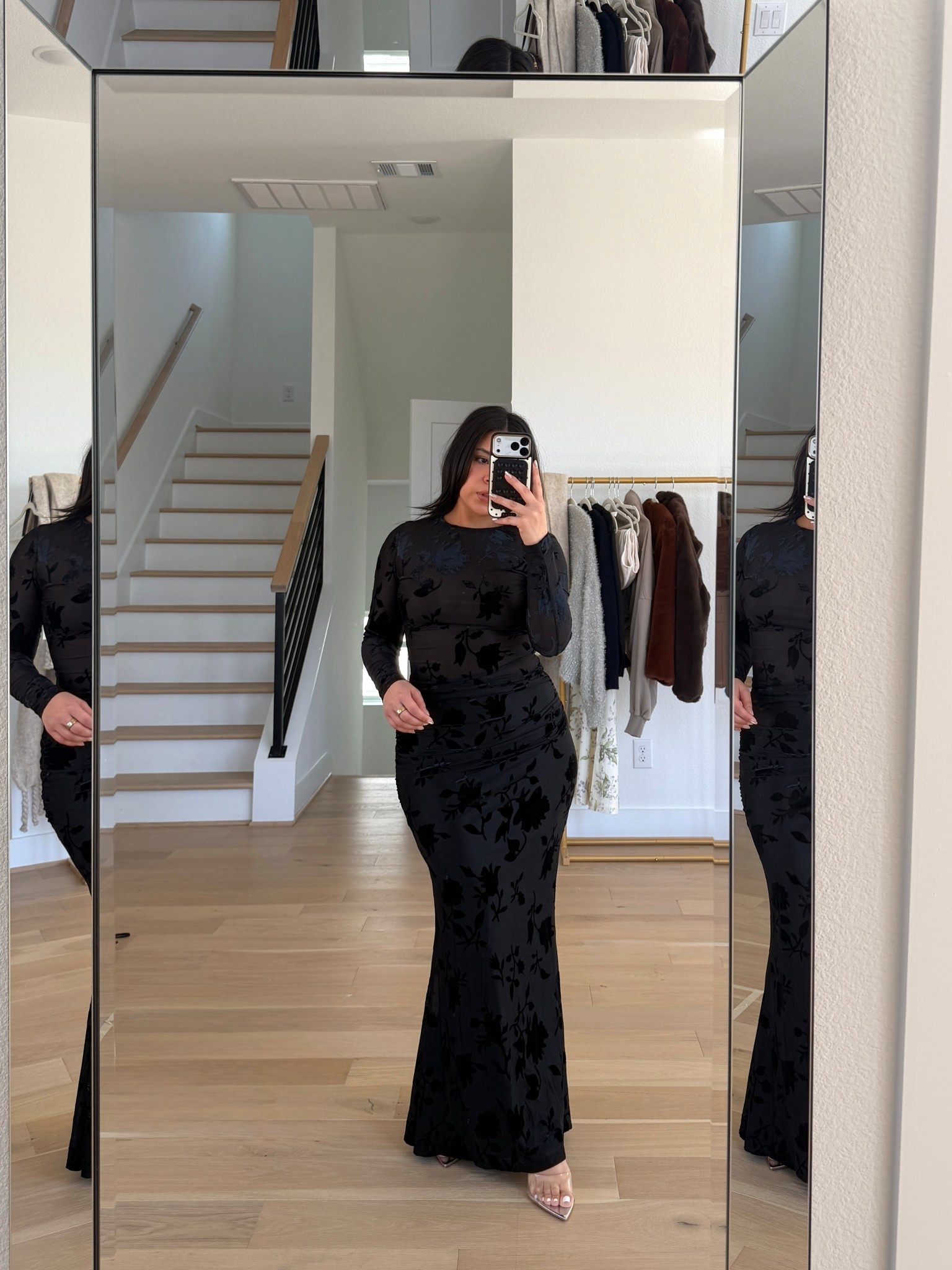 Top: 4 
Skirt: 4 
Heels: 7

#LTKootd #LTKValentine #LTKPetite